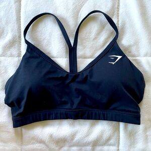 Gymshark Y-Strap Bra | black 🖤